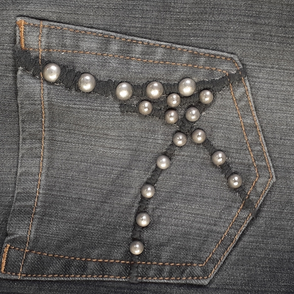 Arizona Jean Co Grayish Jean Skirt Size 9 - Picture 7 of 13